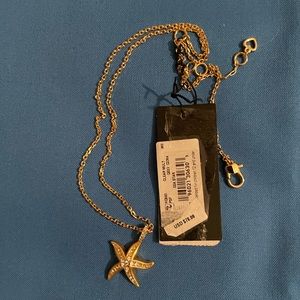 Kate spade starfish necklace new with tags